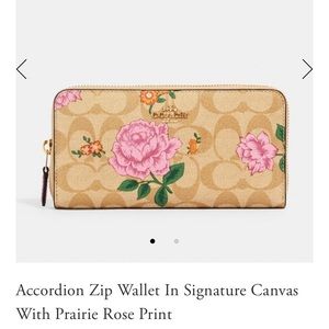 Accordion zip wallet